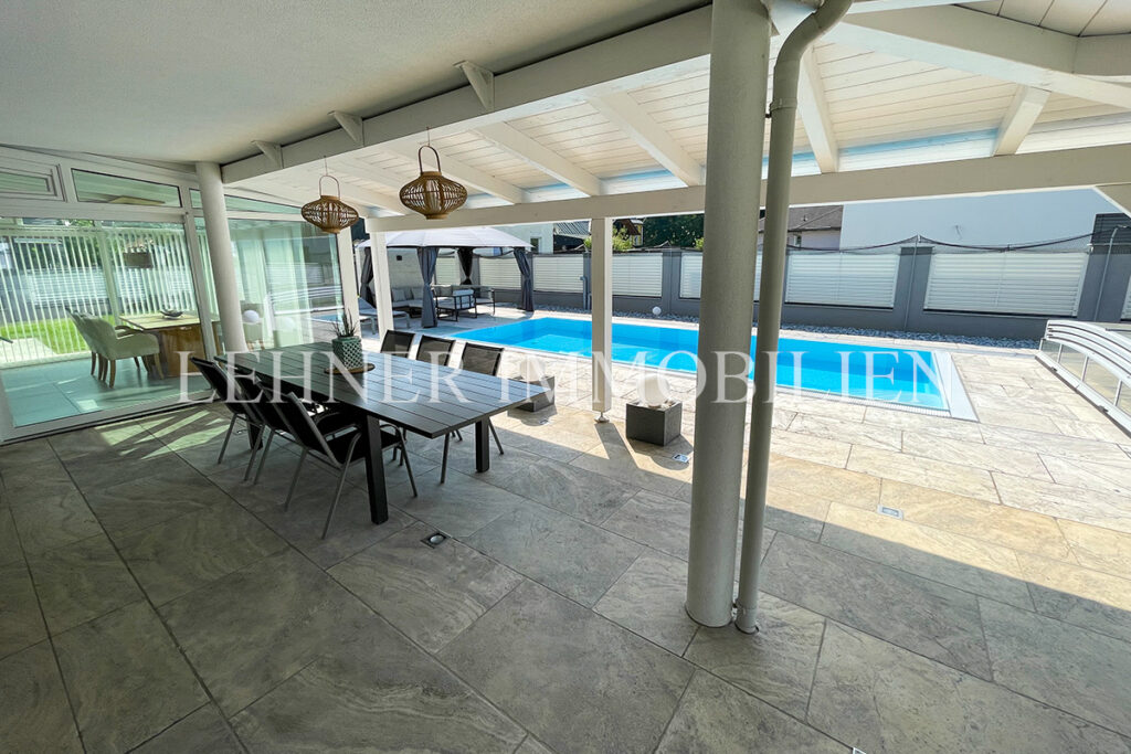 Lehner Immobilien Kalsdorf Copacabana Einfamilienhaus mit Kinosaal, Wintergarten, Swimmingpool