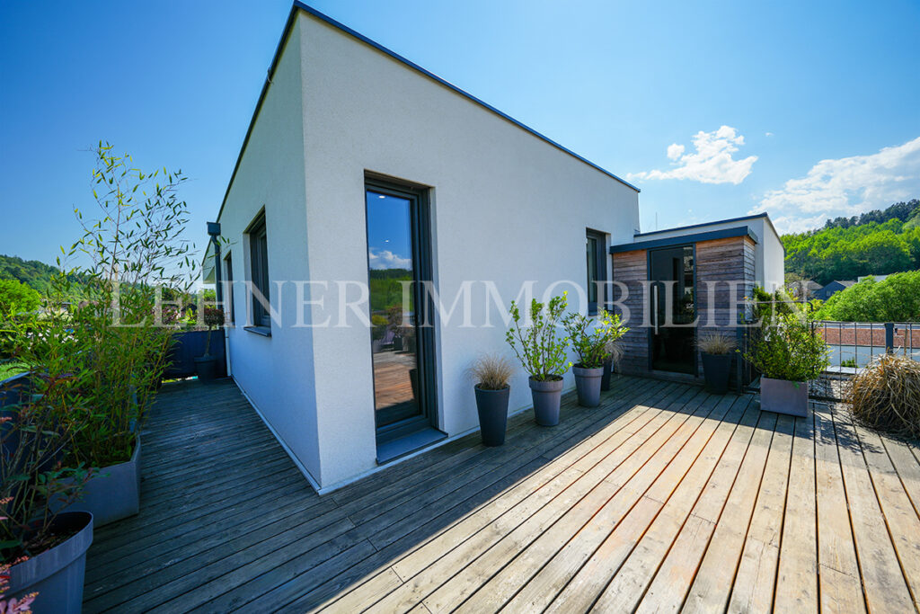 Lehner Immobilien hochwertige und moderne Doppelhaushalte mit Pool und Dachterrasse in Mantscha