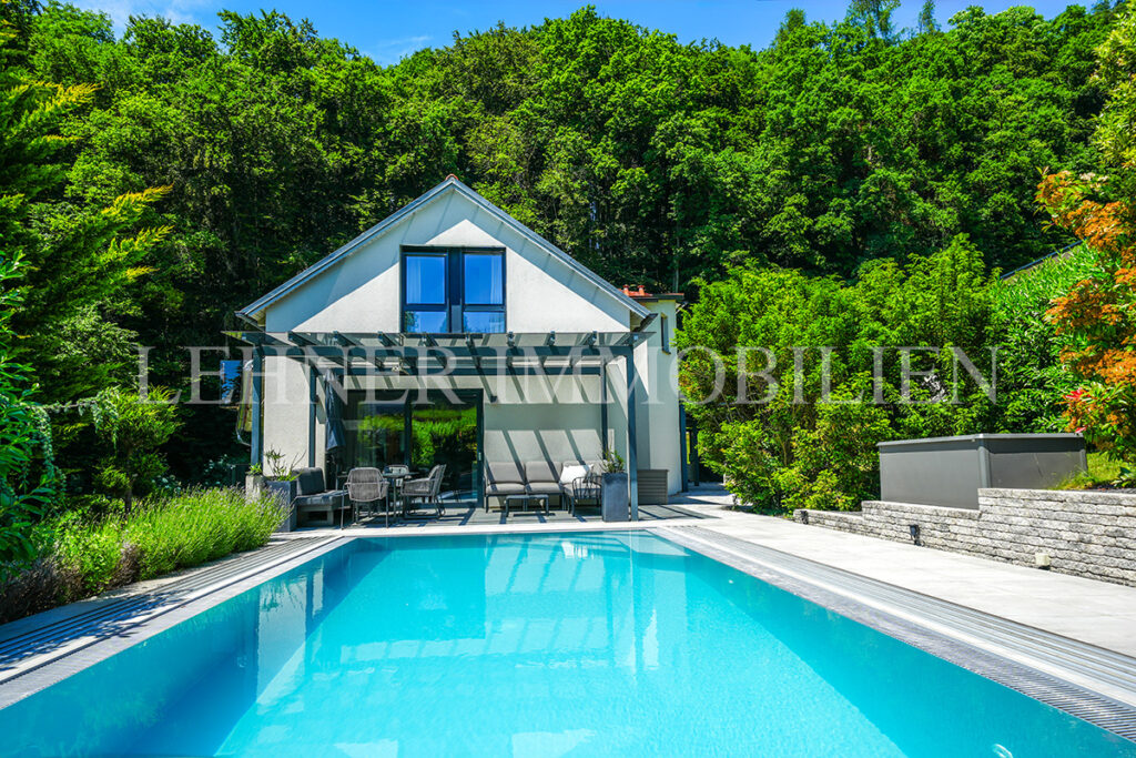 Lehner Immobilien exklusiv hochwertiges Einfamilienhaus mit Pool in Gedersberg, Seiersberg-Pirka