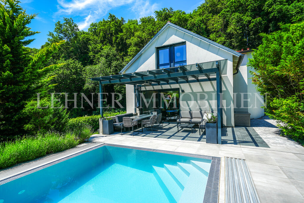 Lehner Immobilien exklusiv hochwertiges Einfamilienhaus mit Pool in Gedersberg, Seiersberg-Pirka