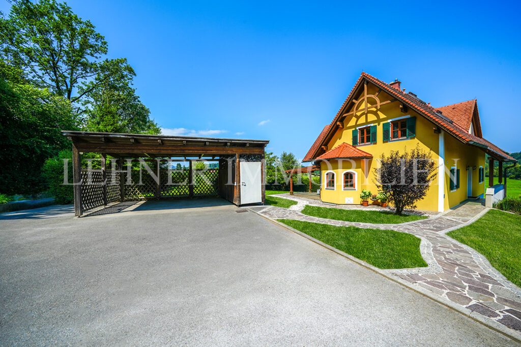 Lehner Immobilien, Naturidylle pur – Charmantes Landhaus mit 12.282 m² Grundstück, landwirtschaftliche Nutzfläche in Pichling bei Stainz