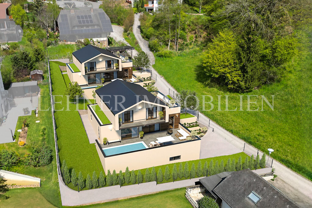 Lehner Immobilien Baugrundstück in Gedersberg für eine Villa mit Pool in Seiersberg-Pirka