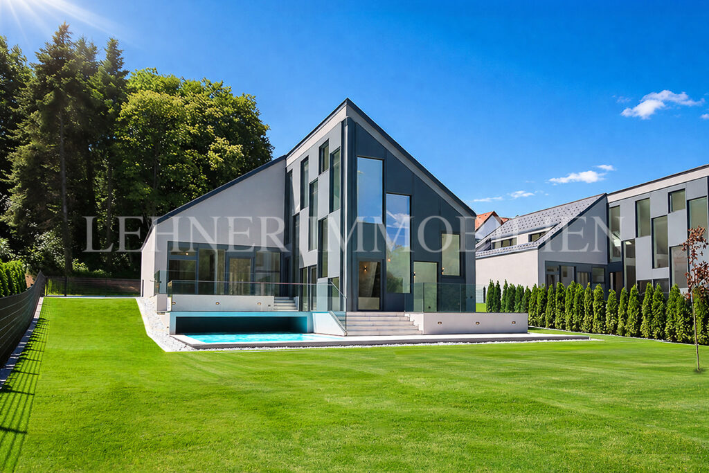 Lehner Immobilien luxuriöses und hochwertiges Chalet mit Pool in Tobelbad