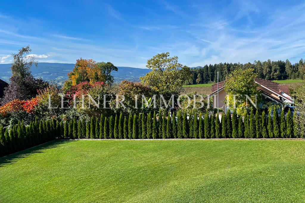Lehner Immobilien grosszügiges Anwesen mit herrlichem Blick auf die Koralpen in Lieboch