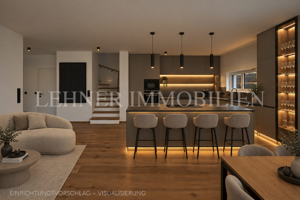 Lehner Immobilien hochwertiges Neubau Einfamilienhaus in Kalsdorf bei Graz Erstbezug