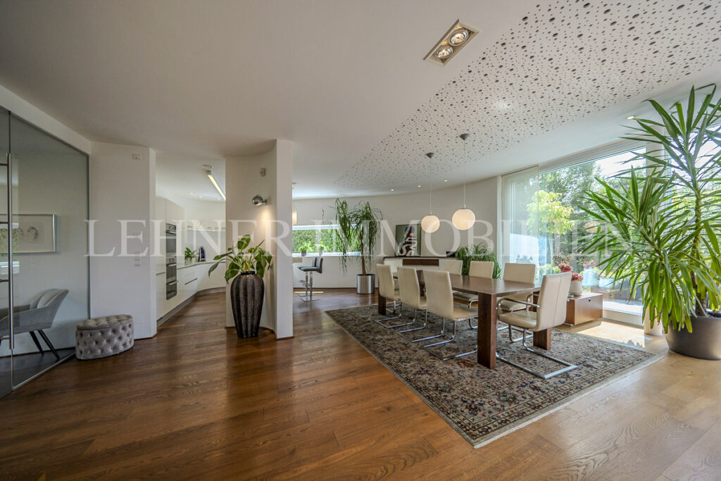 Lehner Immobilien exklusive Architektur Villa mit traumhafter Aussicht in Lieboch