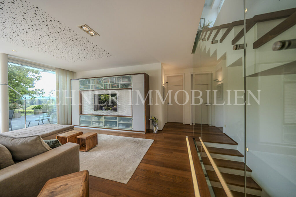 Lehner Immobilien exklusive Architektur Villa mit traumhafter Aussicht in Lieboch